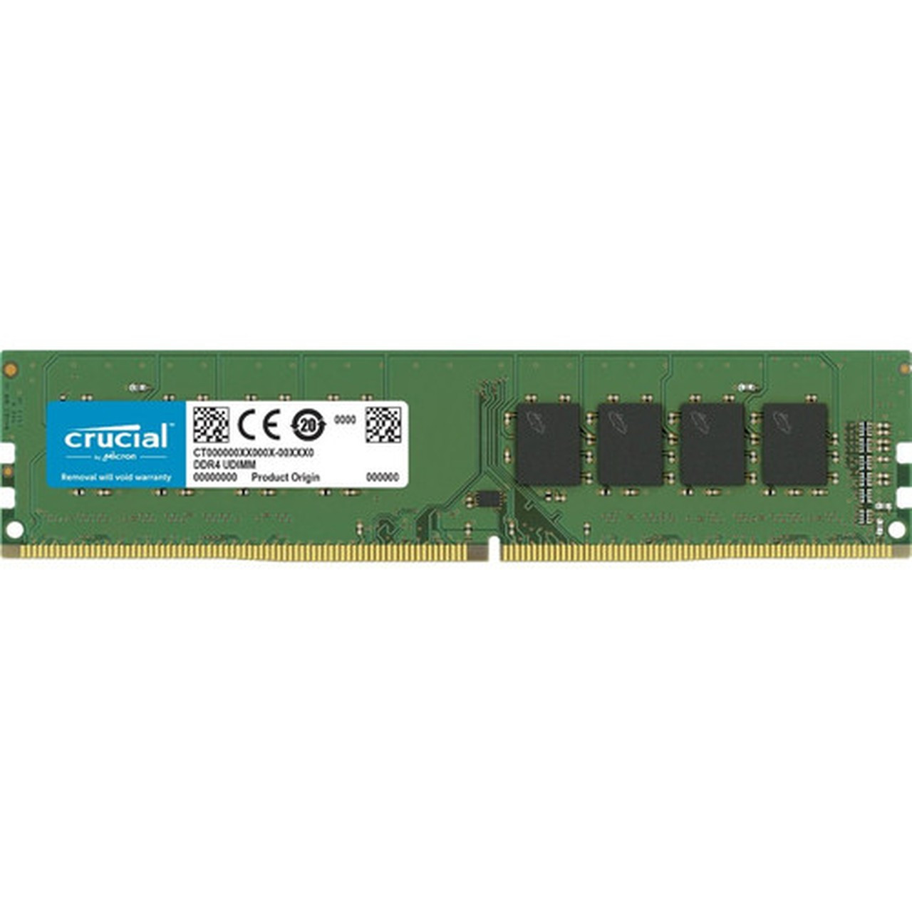 Crucial 8GB DDR4 SDRAM Memory Module - For Desktop PC - 8 GB 1 x 8GB - DDR4-3200PC4-25600 DDR4 SDRAM - 3200 MHz - CL22 - 120 V - - CT8G4DFRA32A