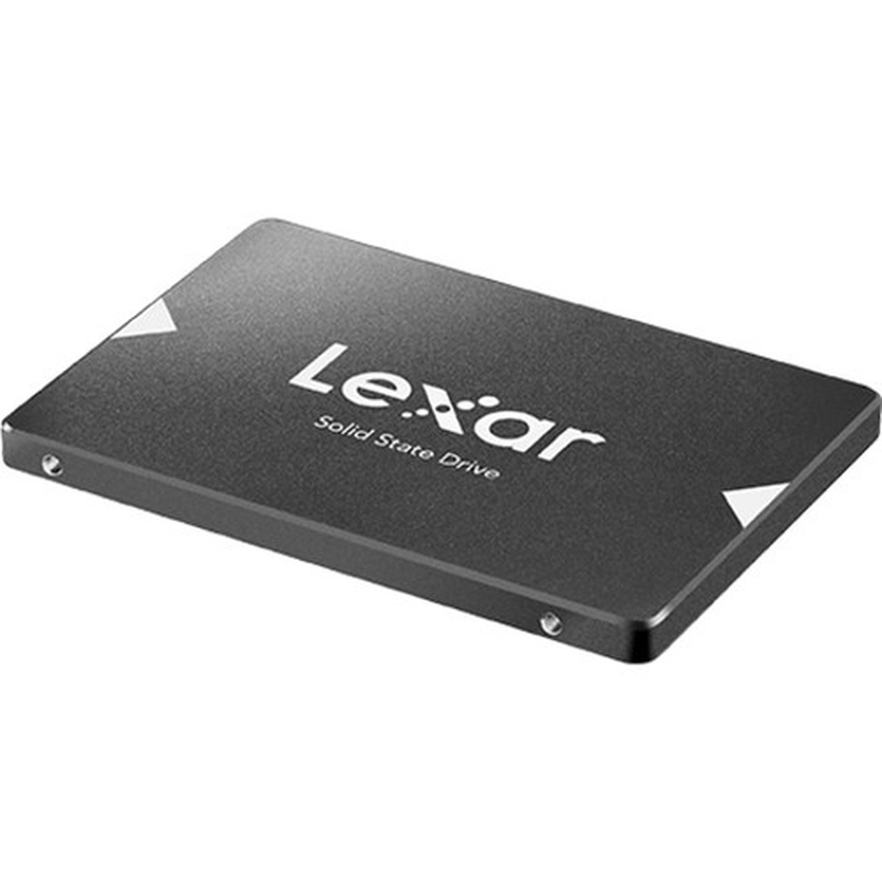 Lexar NS100 128 GB Solid State Drive - 25 Internal - SATA SATA600 - Gray - Desktop PC Notebook Device Supported - 046 DWPD - 64 LNS100-128RB