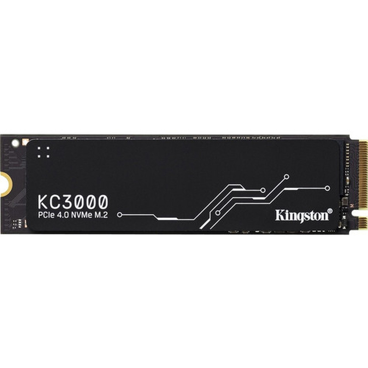 Kingston KC3000 1 TB Solid State Drive - M2 2280 Internal - PCI Express NVMe PCI Express NVMe 40 x4 - Desktop PC Notebook Device SKC3000S1024G