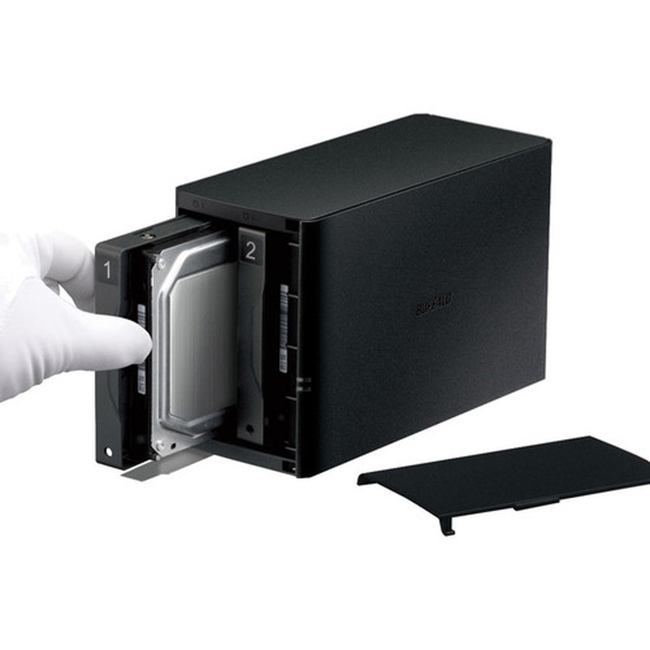 BUFFALO LinkStation SoHo 220 2-Bay 4TB Home Office Private Cloud Data Storage with Hard Drives IncludedComputer Network Attached - - LS220D0402B