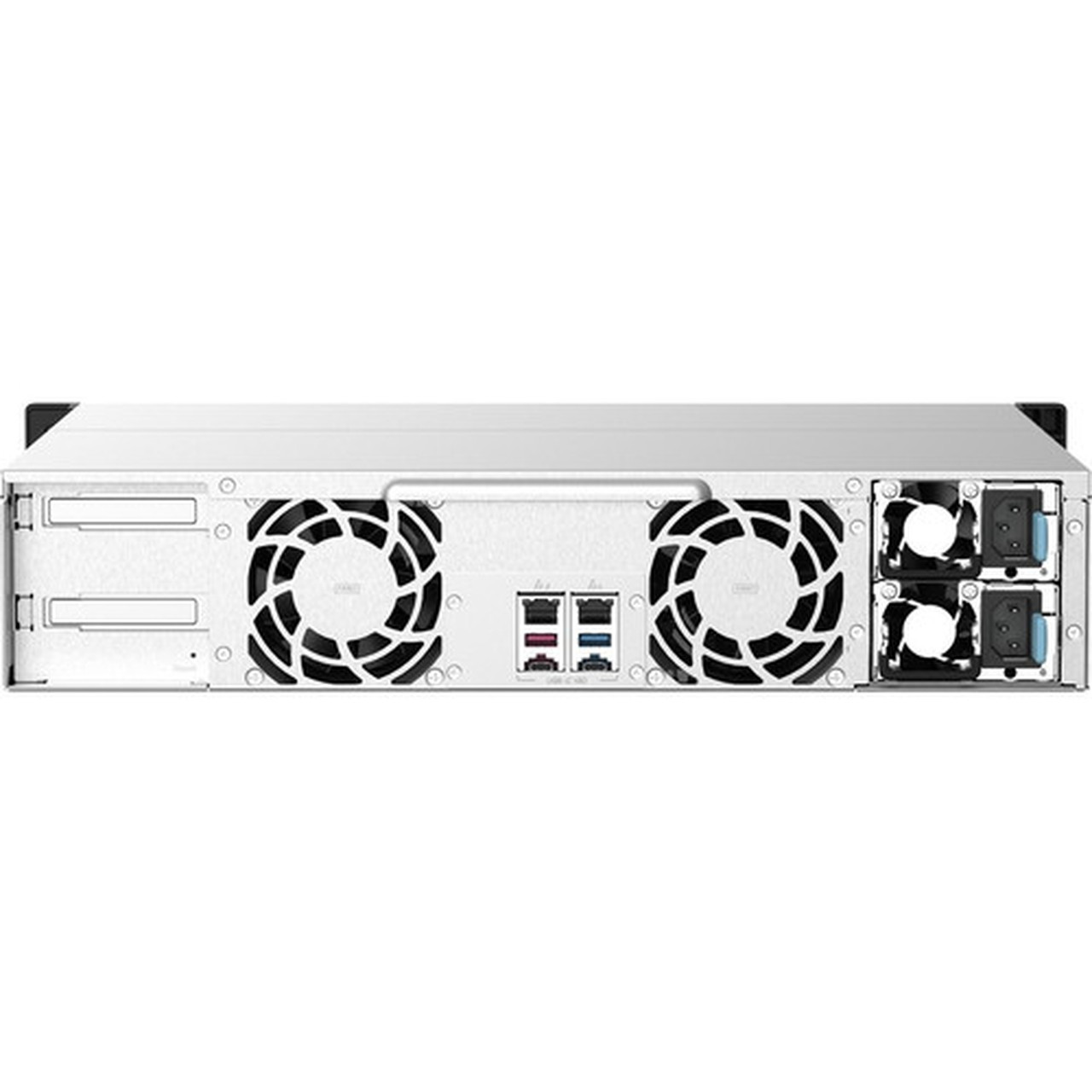 QNAP TS-1273AU-RP-8G SANNAS Storage System - AMD Ryzen V1500B Quad-core 4 Core 220 GHz - 12 x HDD Supported - 0 x HDD Installed - TS-1273AU-RP-8G-US