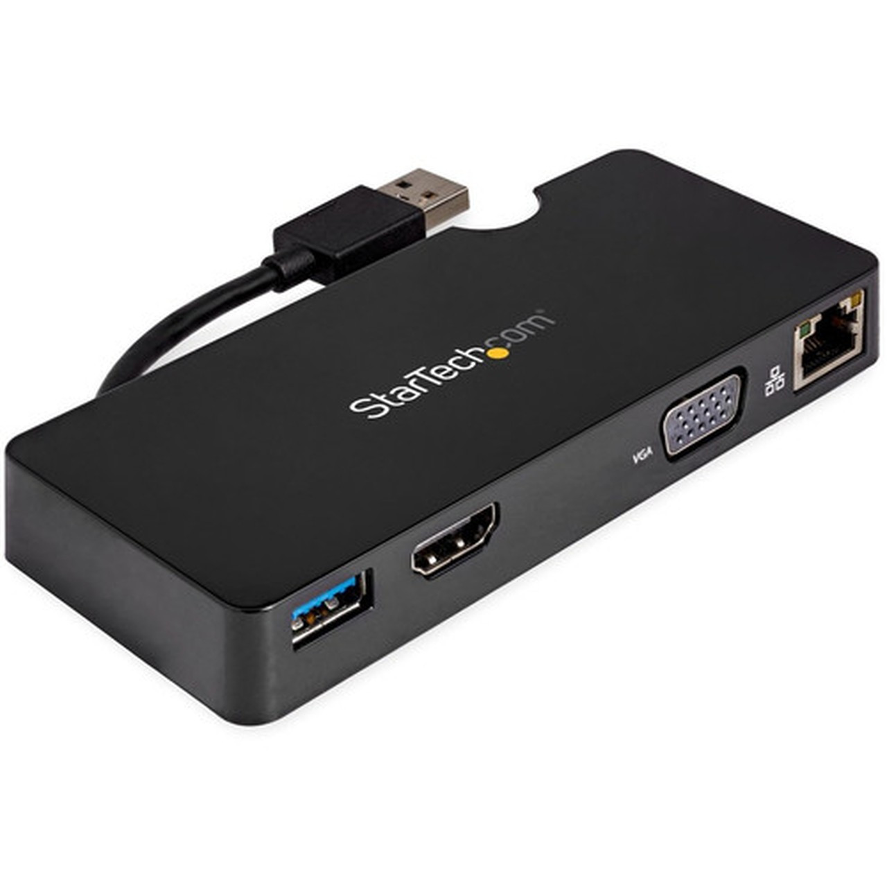 StarTechcom USB 30 Multiport Adapter  USB-C to USB-A Cable - Mac  Windows - For USB-A or USB-C laptops - HDMI  VGA - 1x USB-A - - BNDDKT30CAHV