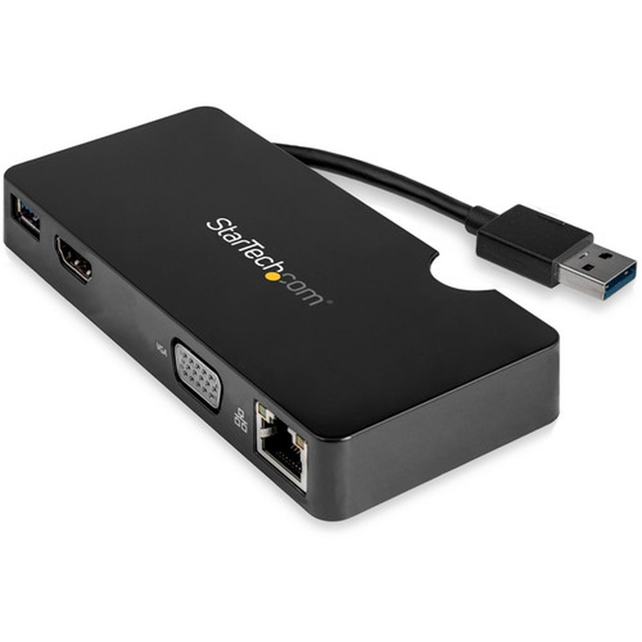 StarTechcom USB 30 Multiport Adapter  USB-C to USB-A Cable - Mac  Windows - For USB-A or USB-C laptops - HDMI  VGA - 1x USB-A - - BNDDKT30CAHV