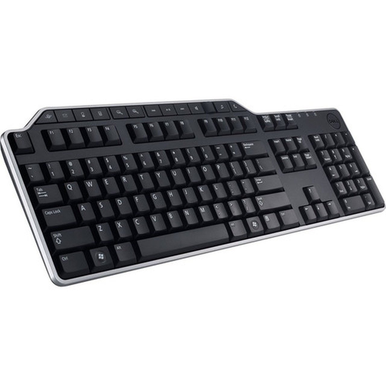 Dell KB522 Business Multimedia Keyboard - Cable Connectivity - USB Interface - 104 Key Multimedia Sleep Internet My Computer Mute KB522-BK-US