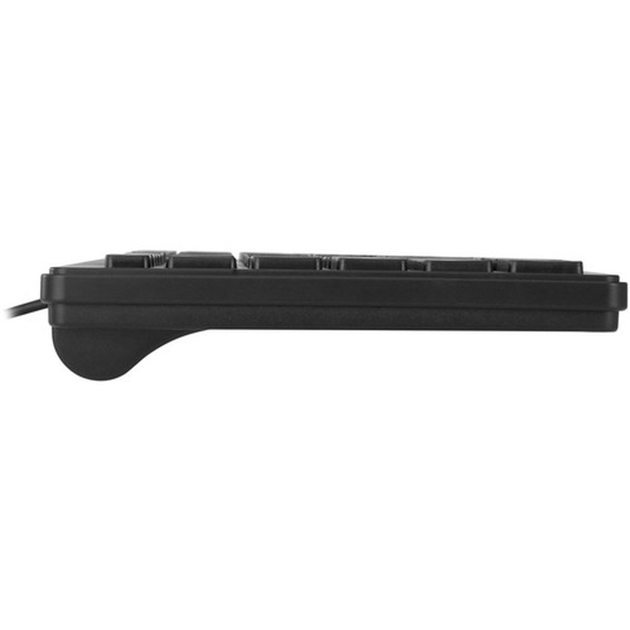 Adesso SlimTouch Mini Keyboard - Cable Connectivity - USB Interface - 78 Key - English US - QWERTY Layout - Desktop Computer - - - AKB-111UB