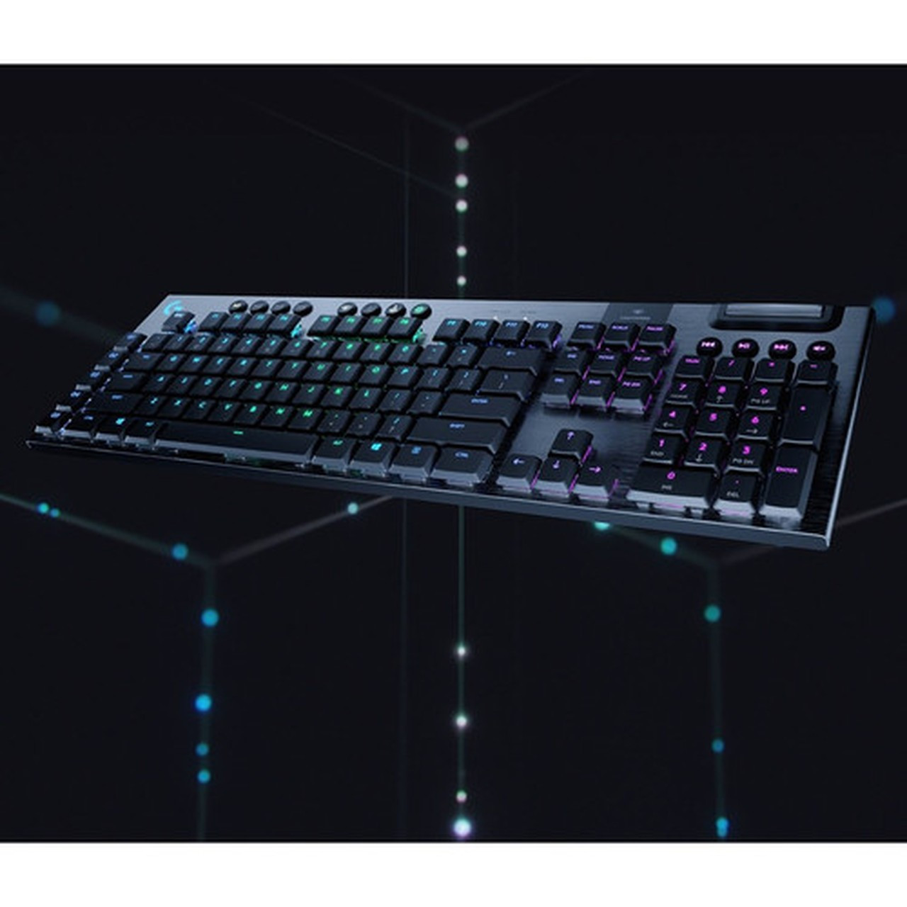 Logitech G915 Lightspeed Wireless RGB Mechanical Gaming Keyboard - Wireless Connectivity - BluetoothWi-Fi - USB Interface Volume Hot 920-008902