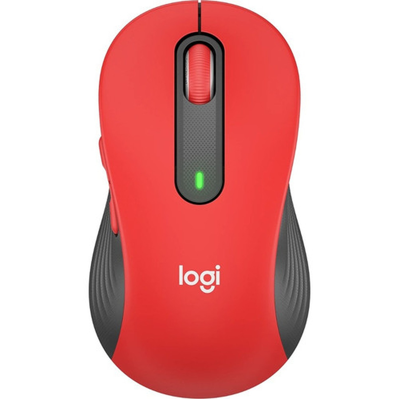 Logitech Signature M650 L Mouse - Optical - Wireless - BluetoothRadio Frequency - Red - USB - 2000 dpi - Scroll Wheel - 5 Buttons - 910-006358