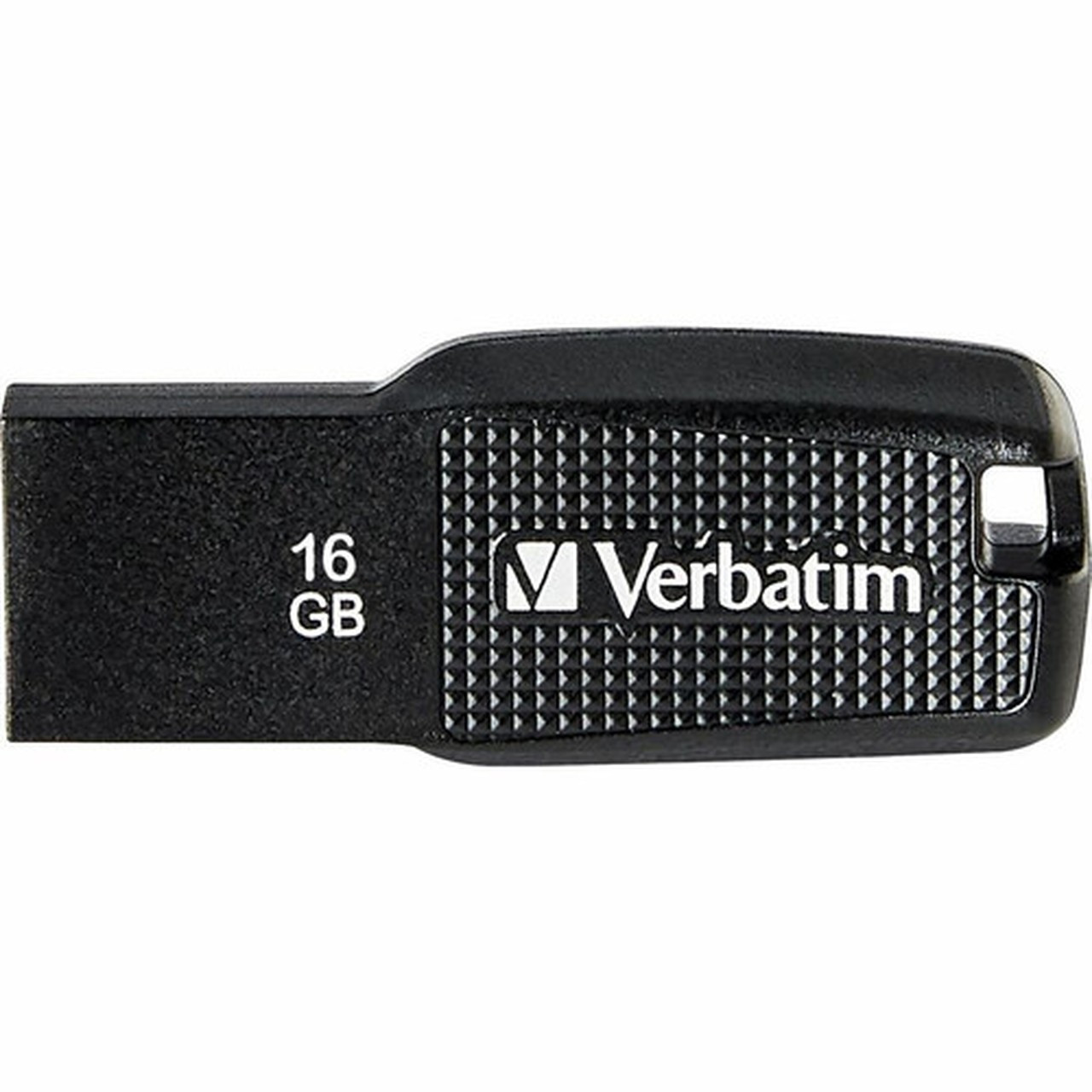 Verbatim 16GB Ergo USB Flash Drive - Black - 16 GB - USB 20 - Black - Lifetime Warranty 70875