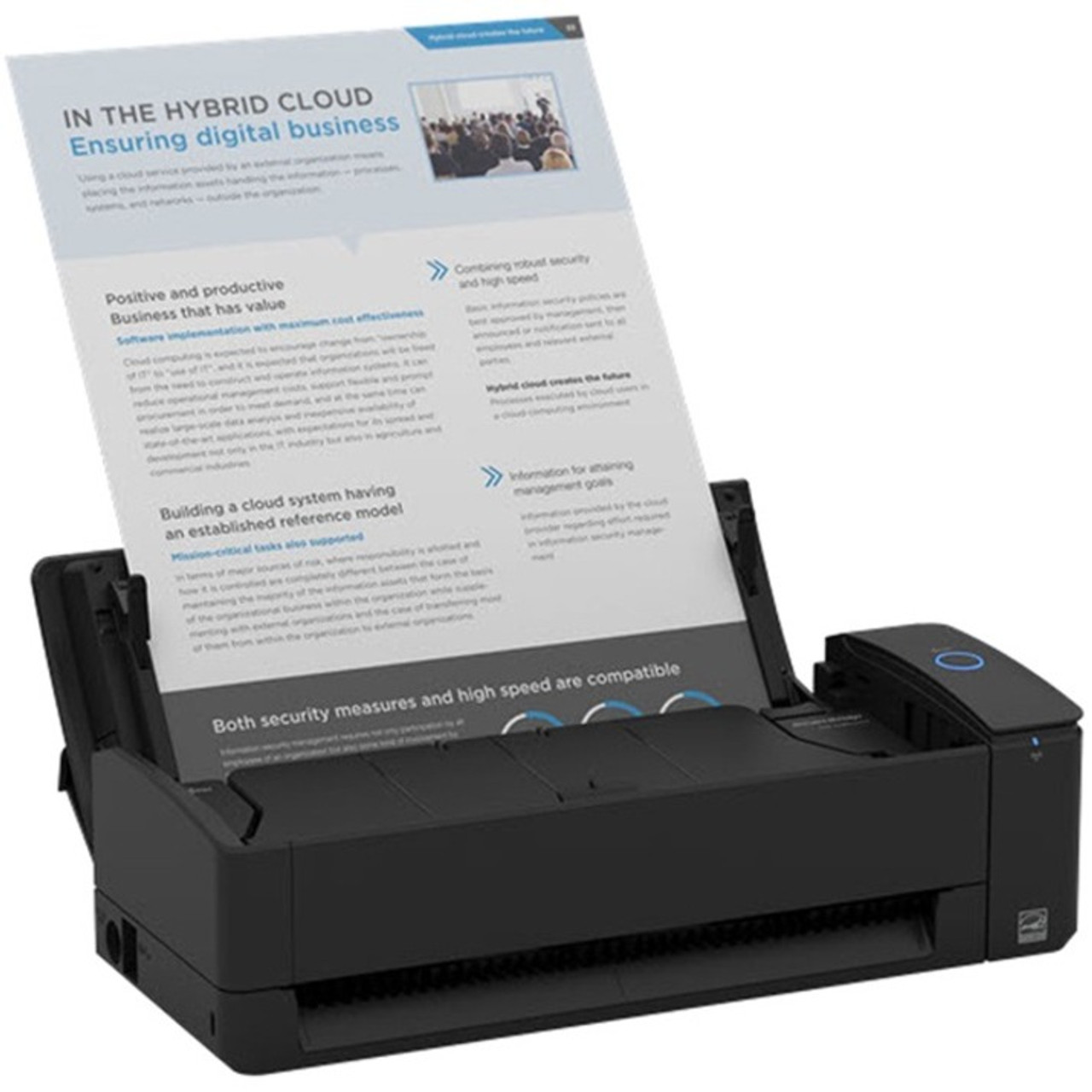 Fujitsu ScanSnap iX1300 ADF Scanner - 600 dpi Optical - 30 ppm (Mono) - 30 ppm (Color) - PC Free Scanning - Duplex Scanning - USB (Fleet Network)