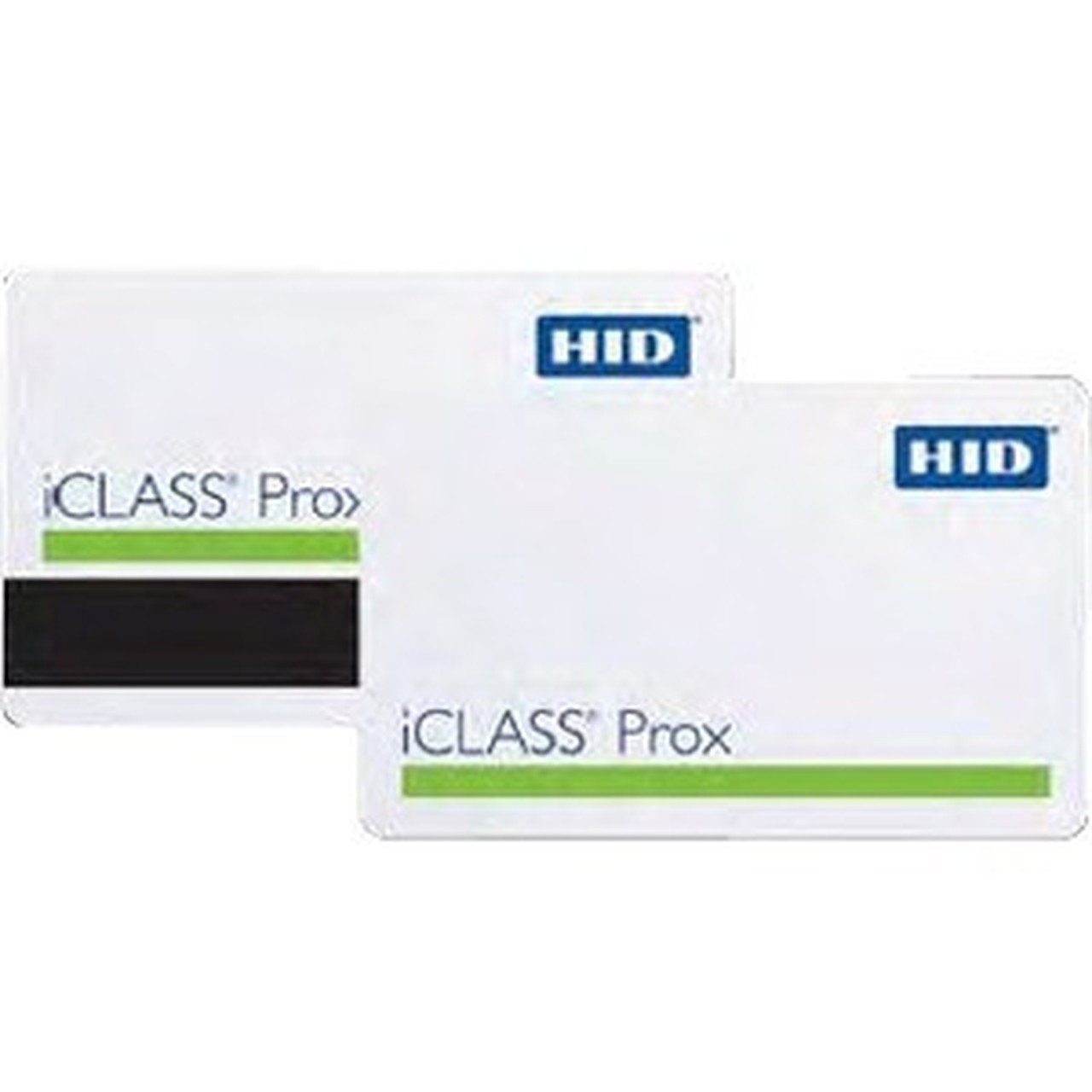 HID iCLASS Prox Card - Printable - Smart Card - 338 8573 mm x 213 5403 mm Length - White - Polyethylene Terephthalate PET 2122HBGGNNS