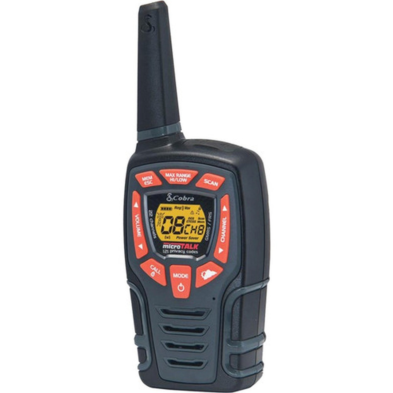 Cobra ACXT545C Microtalk Two-Way Radio - 22 Radio Channels - 10 to 22 UHFFM - Upto 158400 ft 48280320 mm - Hands-free Built-in - - ACXT545