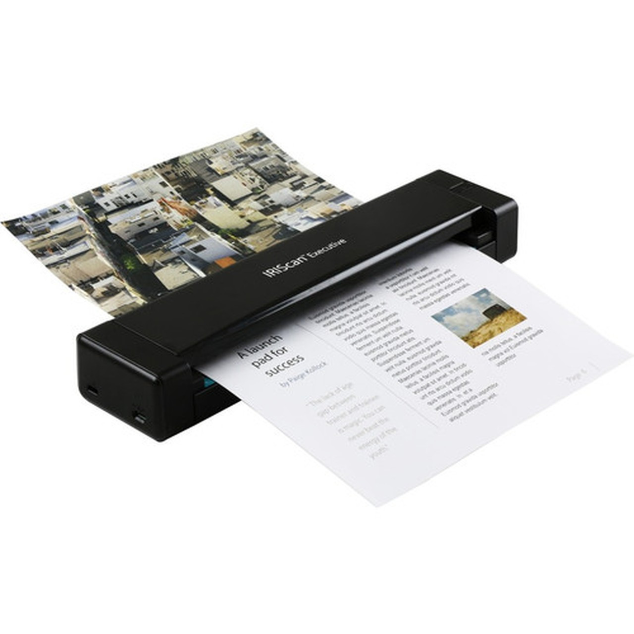 IRIS Iriscan Executive 4-The Ultimate Portable Duplex Scanner - 24-bit Color - 8-bit Grayscale - Duplex Scanning - USB 458738