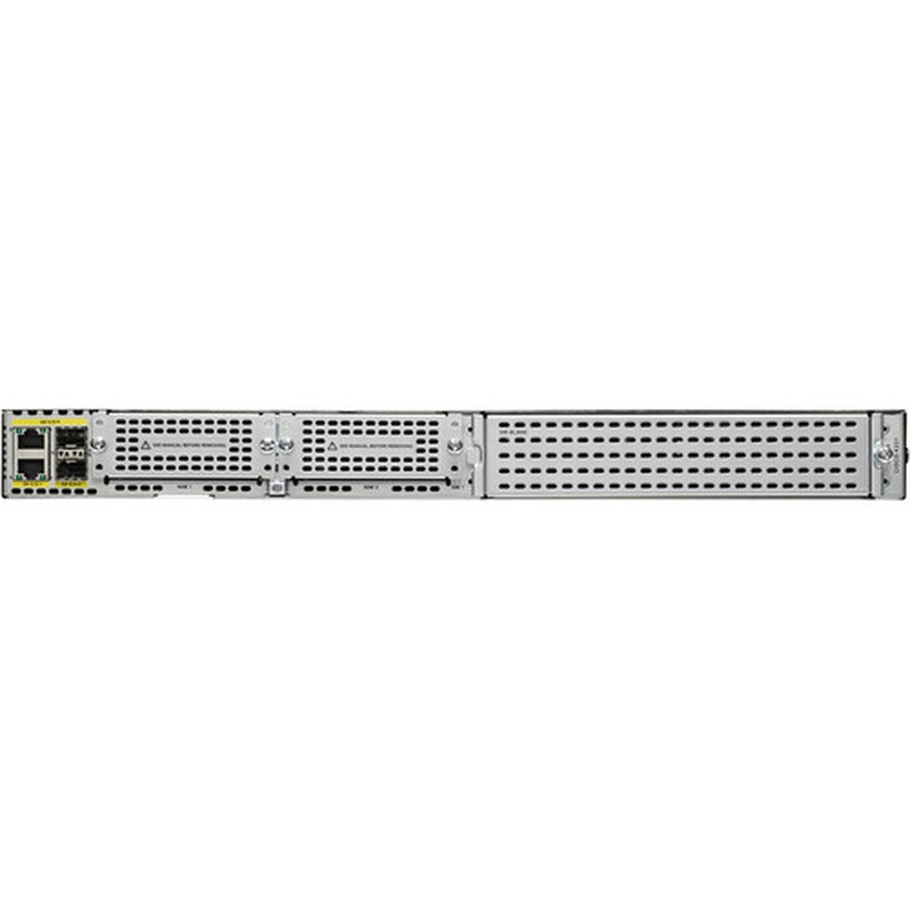 Cisco 4331 Router - Refurbished - 3 Ports - Management Port - 6 - Gigabit Ethernet - 1U - Rack-mountable Wall Mountable - 90 Day ISR4331-SECK9-RF
