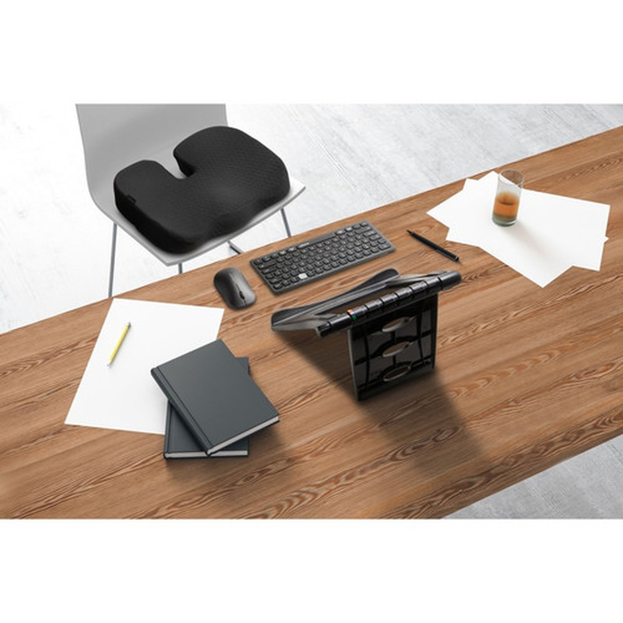 Kensington SmartFit Easy Riser Laptop Cooling Stand - Black - Upto 17 Screen Size Notebook Support - Black - TAA Compliant K52788WW