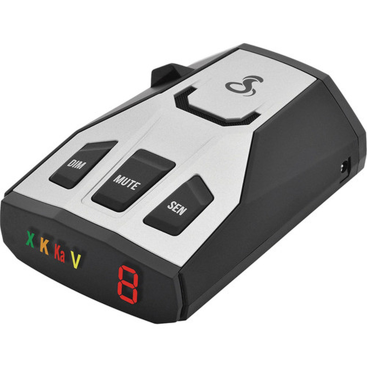 Cobra RAD 350 Radar and Laser Detector - X-band K-band Ka Band Laser - VG-2 Alert VG-2 Undetectable - Dim City Highway - 0180001-1