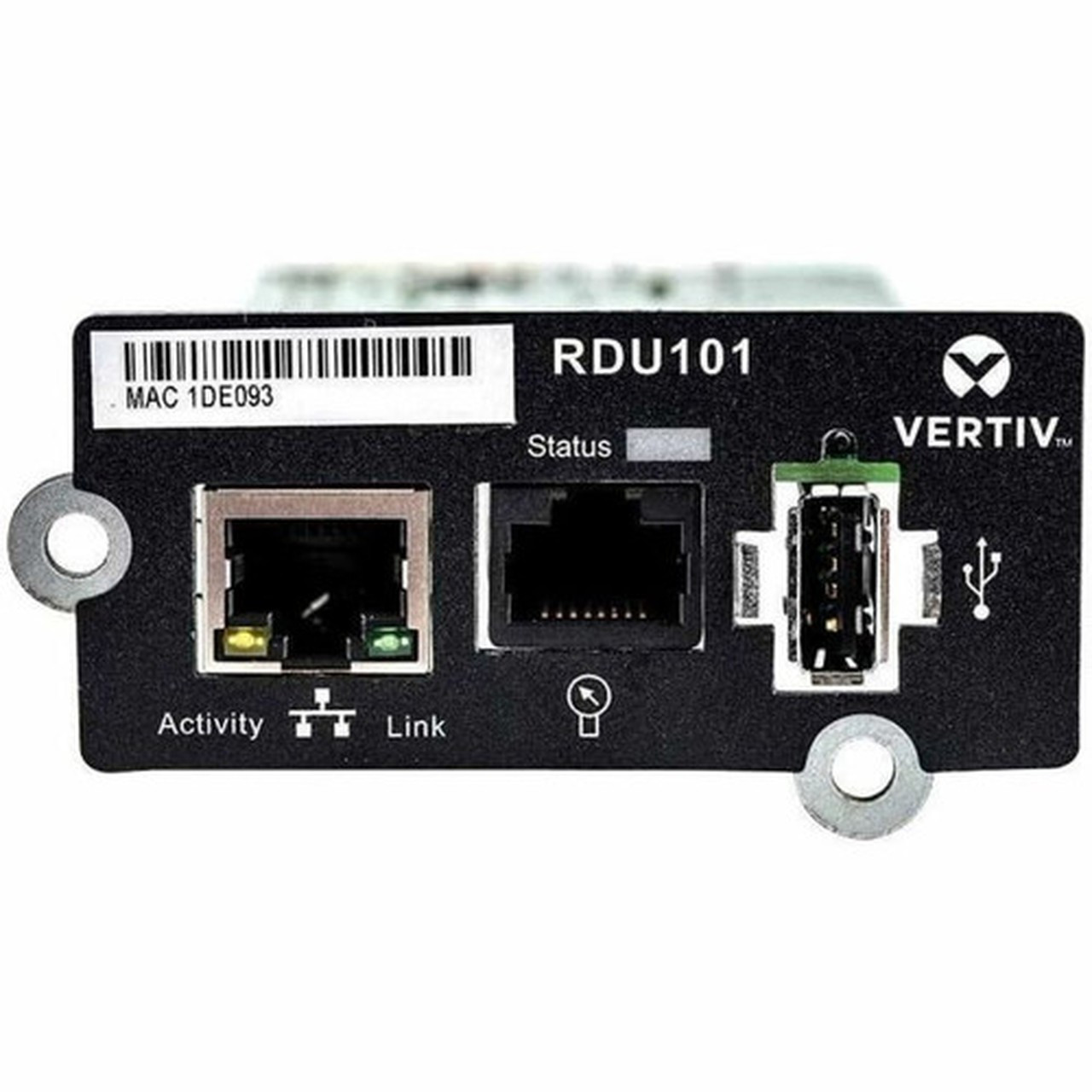 Vertiv Liebert IntelliSlot RDU101 - Network Card Remote Management Adapter RDU101 - IntelliSlot - 1 x Network RJ-45 Ports RDU101