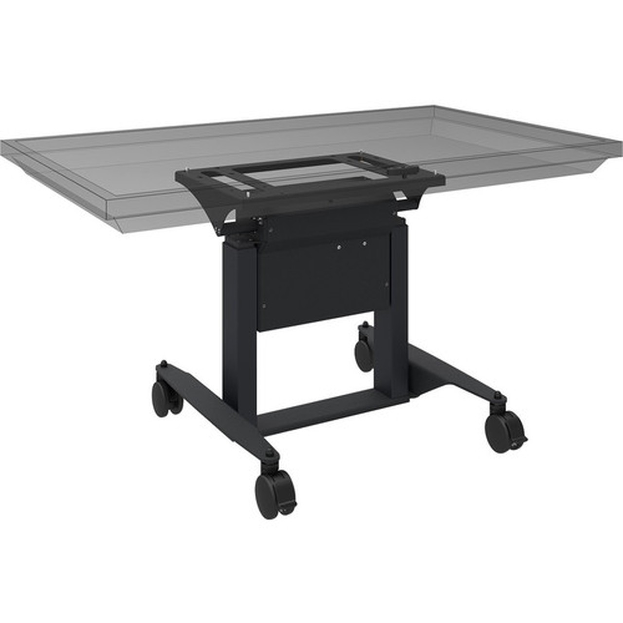 ViewSonic VB-EBT-001 e-Box Display Cart - 4 Casters - 285 Width x 28 Depth x 306 Height VB-EBT-001