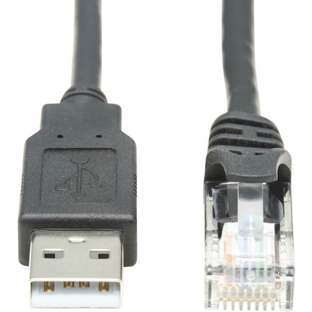 Tripp Lite U009-010-RJ45-X USB to RJ45 Rollover Console Cable MM Black 10 ft - 10 ft RJ-45USB Data Transfer Cable for Switch - U009-010-RJ45-X