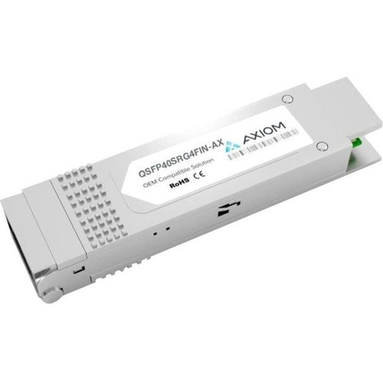 Axiom 40GBASE-SR4 QSFP Transceiver - QSFP40SRG4FIN-AX - For Optical Network Data Networking - 1 x 40GBase-SR4 Network - Optical - QSFP40SRG4FIN-AX