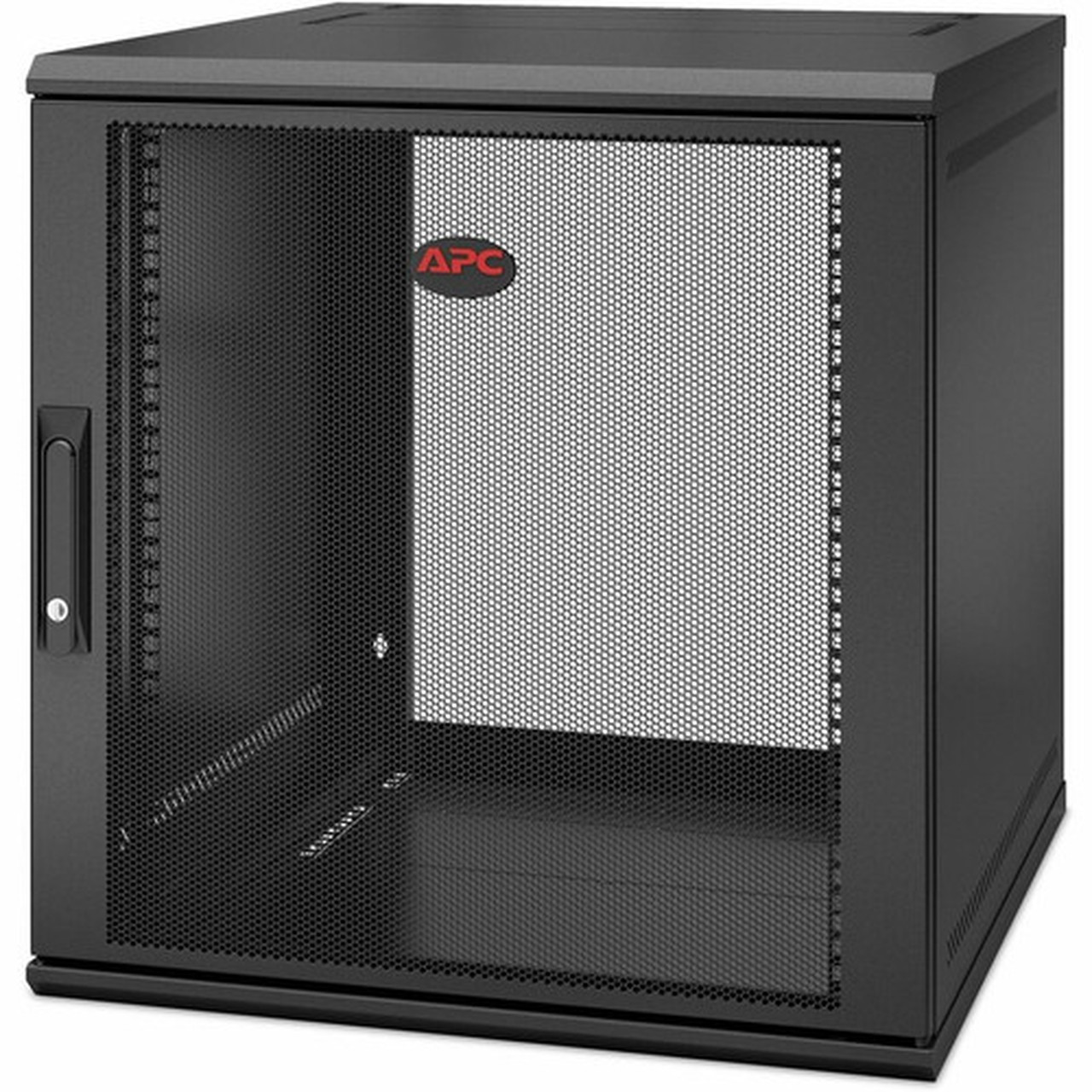 APC by Schneider Electric NetShelter WX 12U Single Hinged Wall-mount Enclosure 600mm Deep - For Networking Airflow System - 12U Rack AR112SH6