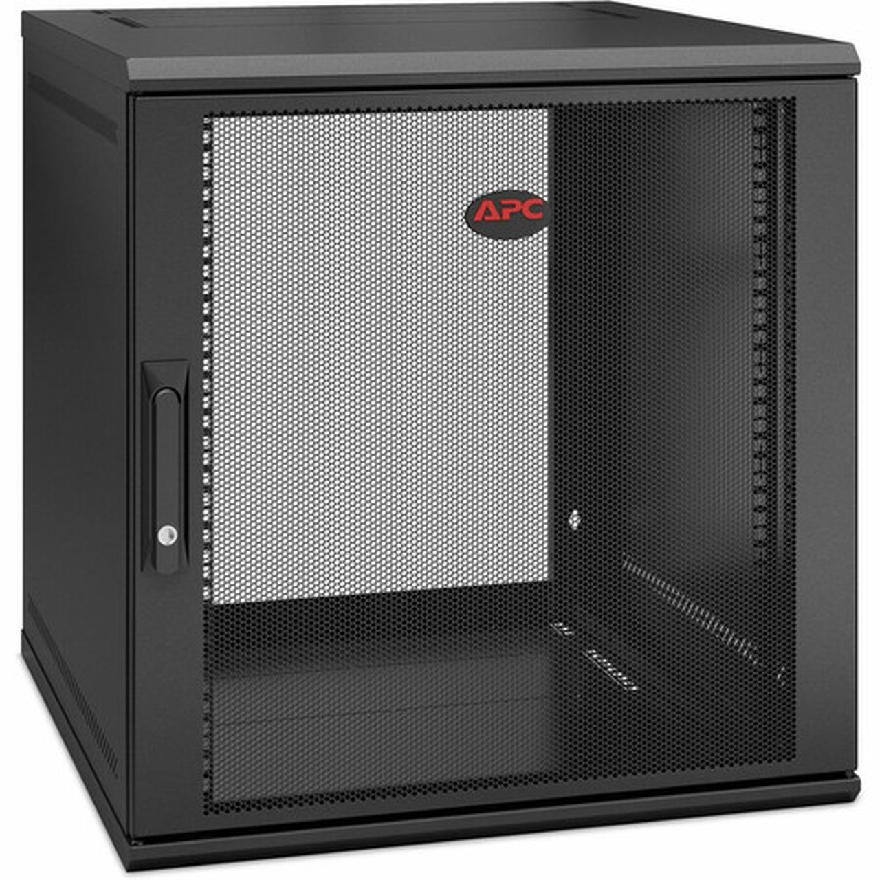 APC by Schneider Electric NetShelter WX 12U Single Hinged Wall-mount Enclosure 600mm Deep - For Networking Airflow System - 12U Rack AR112SH6