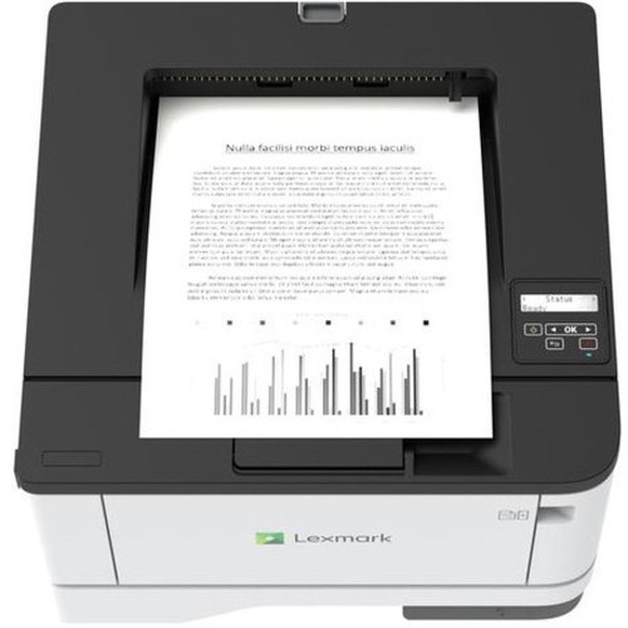 Lexmark MS431DW Desktop Laser Printer - Monochrome - 42 ppm Mono - 2400 dpi Print - Automatic Duplex Print - 100 Sheets Input - - LAN 29S0100