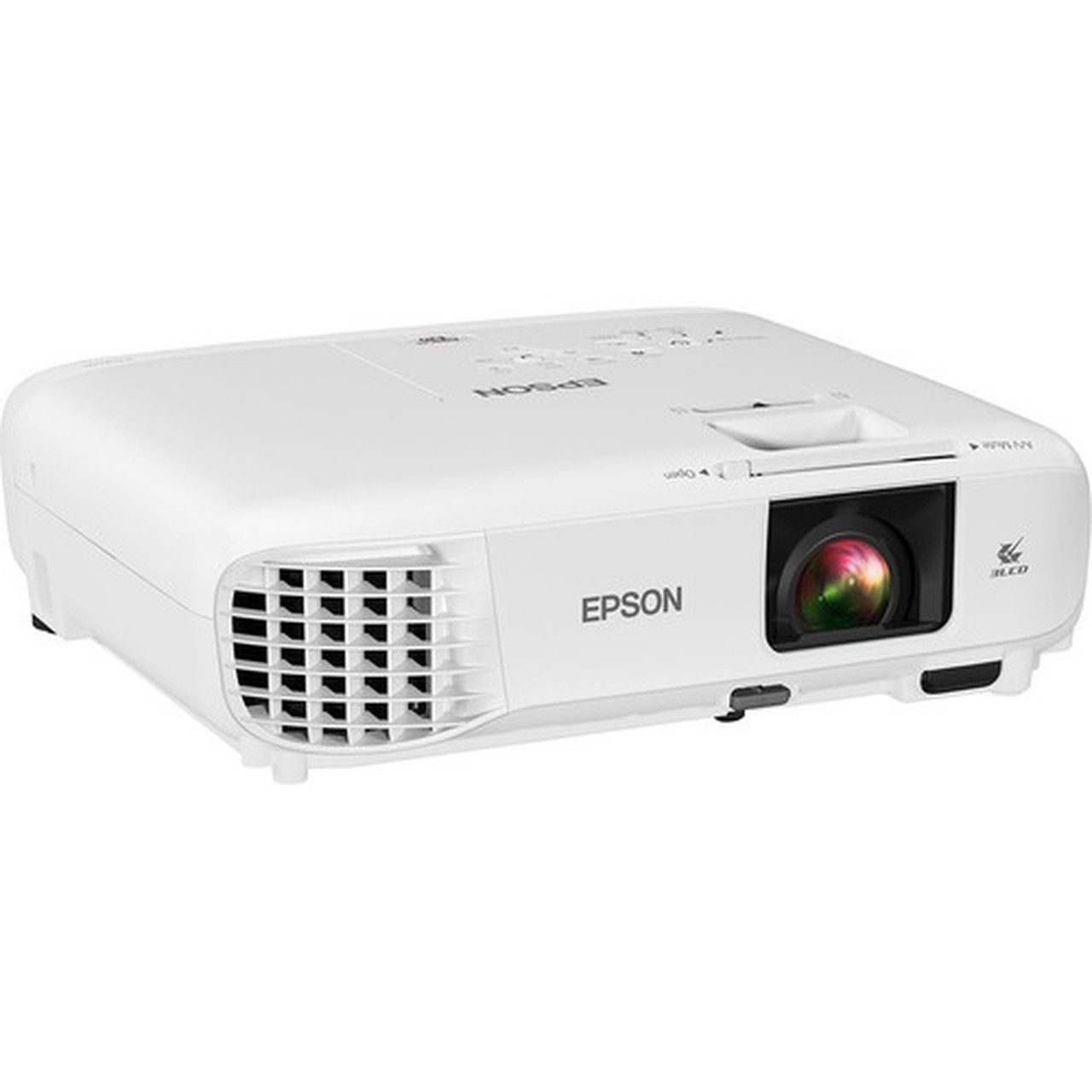Epson PowerLite E20 LCD Projector - 43 - White - 1024 x 768 - Front Ceiling Rear - 6000 Hour Normal Mode - 12000 Hour Economy Mode V11H981020