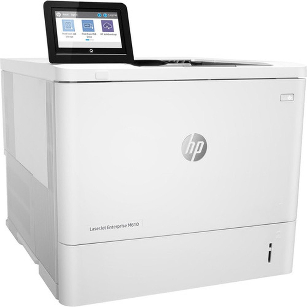 HP LaserJet Enterprise M610dn Desktop Laser Printer - Monochrome - 52 ppm Mono - 1200 x 1200 dpi Print - Automatic Duplex Print - 650 7PS82ABGJ