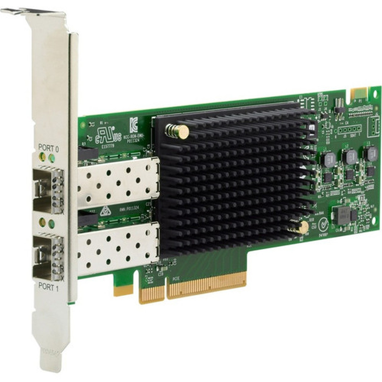 HPE SN1610E 32Gb 2-port Fibre Channel Host Bus Adapter - PCI Express 40 - 32 Gbits - 2 x Total Fibre Channel Ports - SFP - Card R2J63A