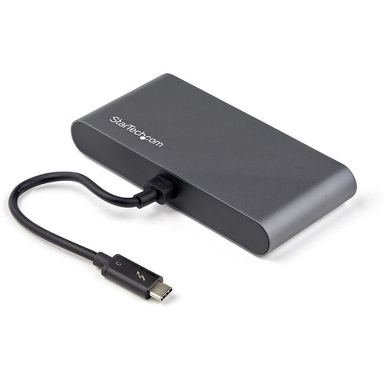 StarTechcom Thunderbolt 3 Mini Dock - Portable Dual Monitor TB3 Laptop Docking Station HDMI 4K 60Hz - 2x USB-A  GbE - 28cm 11 - 3 TB3DKM2HDL