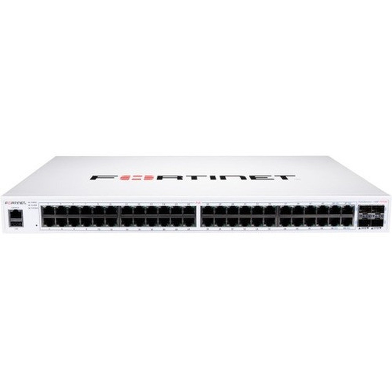 Fortinet FortiSwitch FS-148F-FPOE Ethernet Switch - 48 Ports - Manageable - 2 Layer Supported - Modular - 89570 W Power Consumption - FS-148F-FPOE