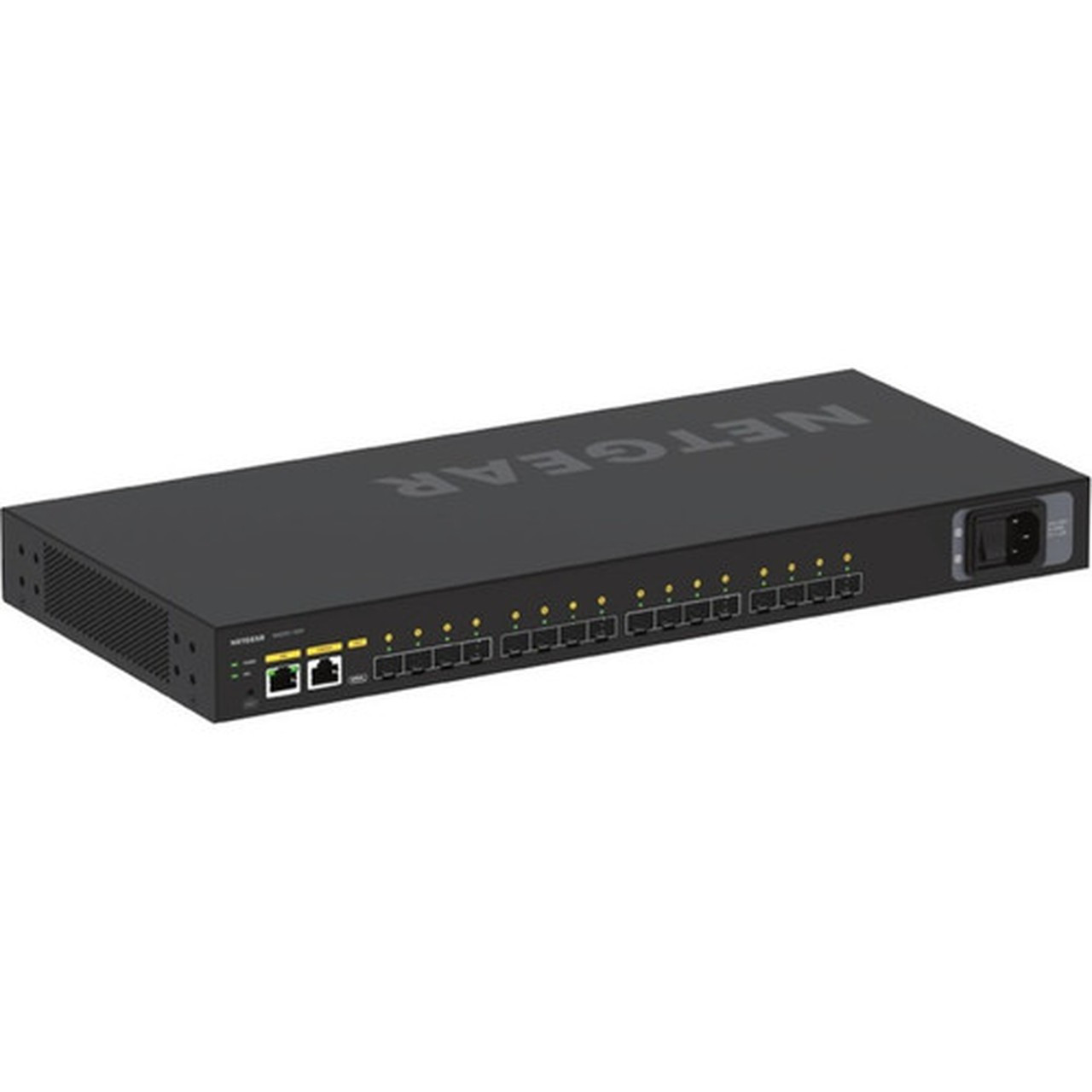 Netgear AV Line M4250-16XF 16x1G10G Fiber SFP Managed Switch - Manageable - 3 Layer Supported - Modular - 1927 W Power Consumption XSM4216F-100NAS