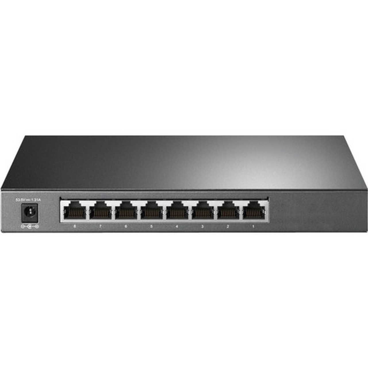 TP-Link JetStream TL-SG2008P Ethernet Switch - 8 Ports - Manageable - 2 Layer Supported - Modular - 790 W Power Consumption - 62 W - TL-SG2008P