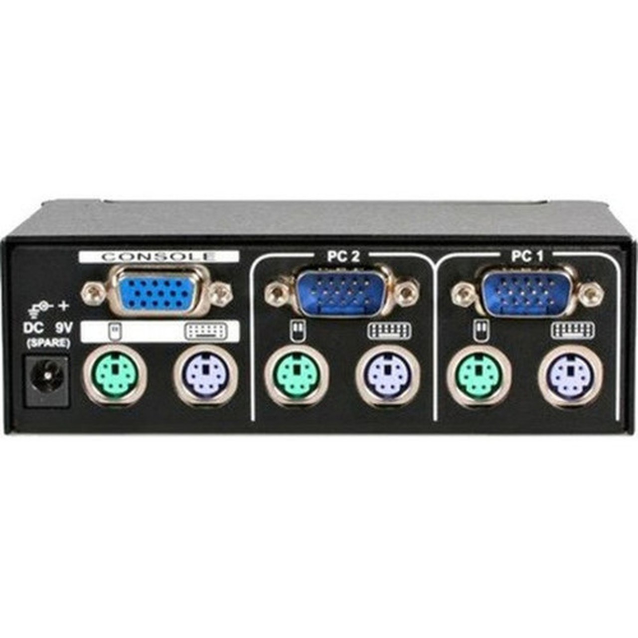 StarTechcom_2_Port_Professional_PS2_KVM_switch_-_PS2_-_2_ports_-_1_local_user_-_1U_-_Control_up_to_two_VGA_and_PS2-connected_from_SV231