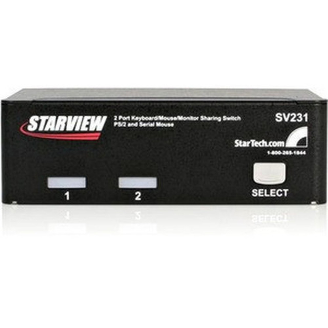 StarTechcom_2_Port_Professional_PS2_KVM_switch_-_PS2_-_2_ports_-_1_local_user_-_1U_-_Control_up_to_two_VGA_and_PS2-connected_from_SV231