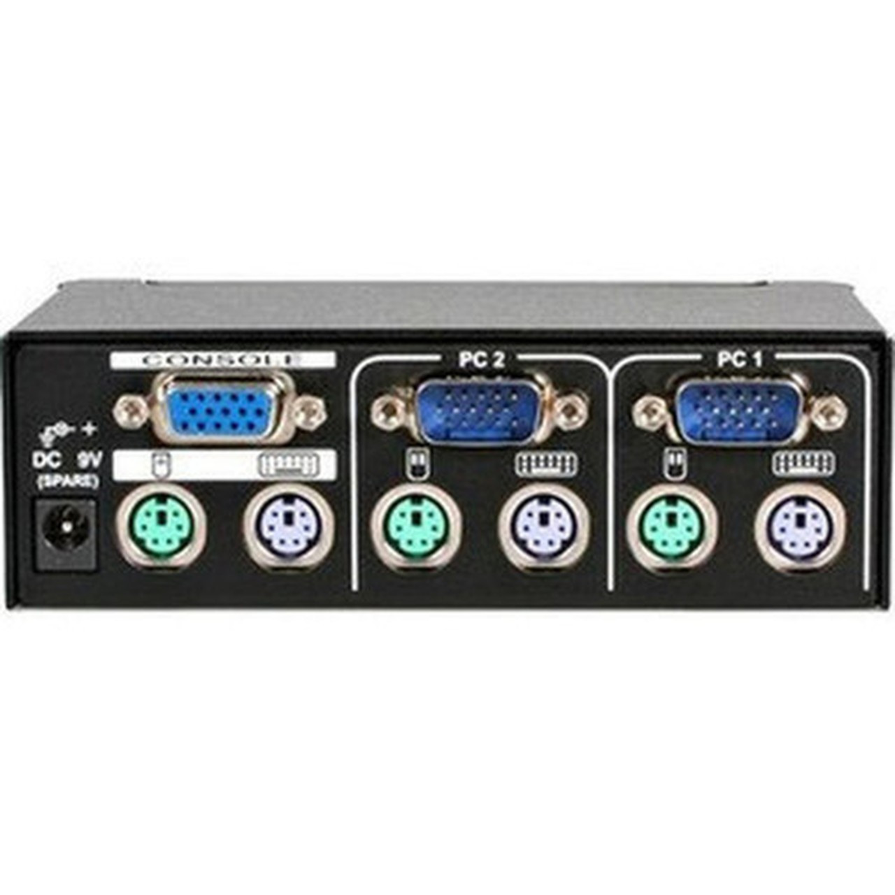 StarTechcom_2_Port_Professional_PS2_KVM_switch_-_PS2_-_2_ports_-_1_local_user_-_1U_-_Control_up_to_two_VGA_and_PS2-connected_from_SV231
