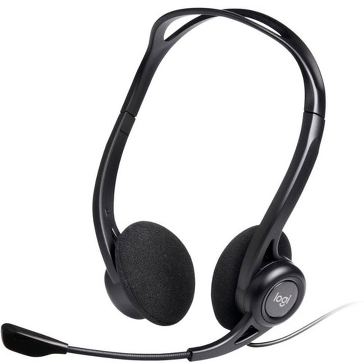 Logitech USB Computer Headset - Stereo - USB Type A - Wired - 32 Ohm - 100 Hz - 10 kHz - Over-the-head - Binaural - Supra-aural - 79 981-000710