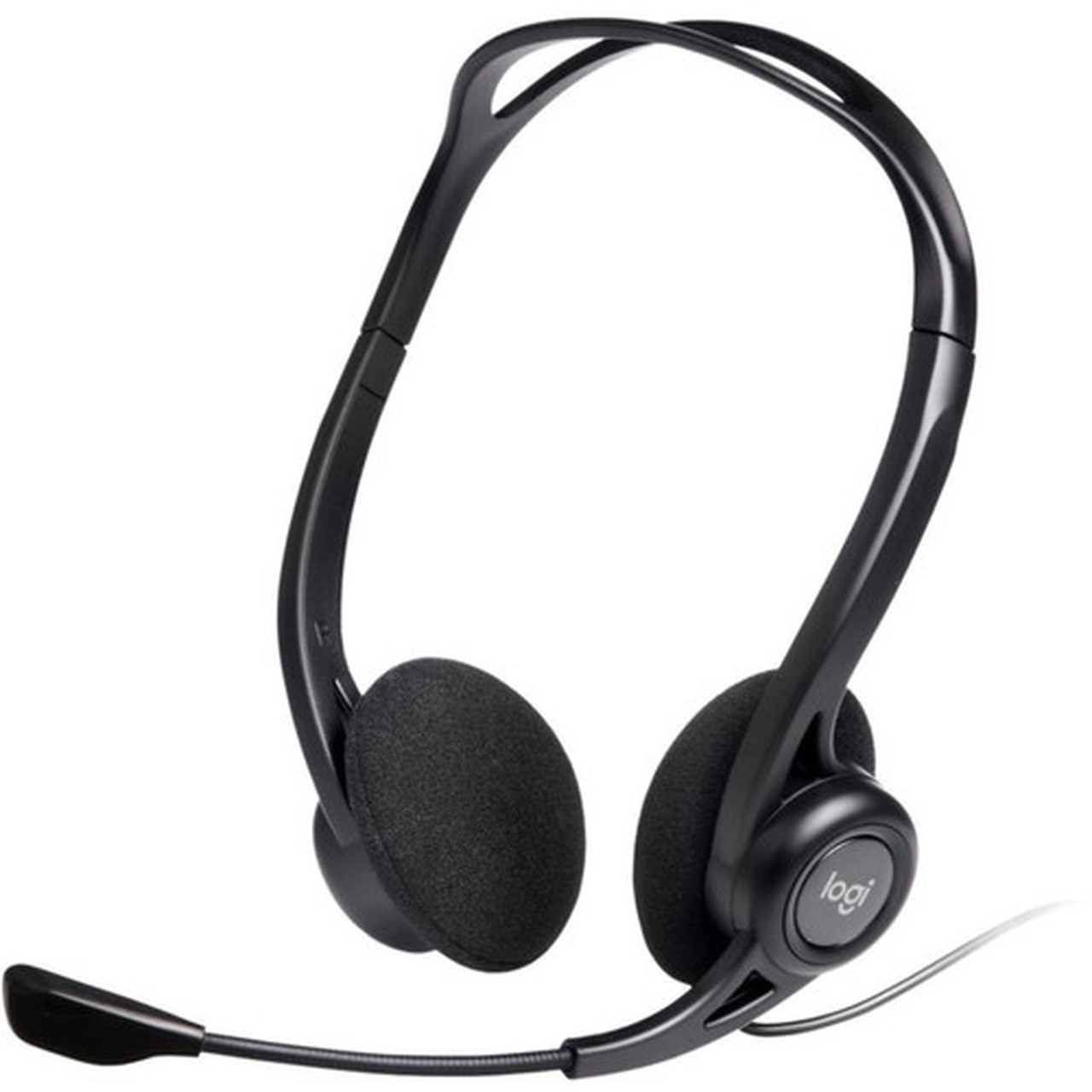 Logitech USB Computer Headset - Stereo - USB Type A - Wired - 32 Ohm - 100 Hz - 10 kHz - Over-the-head - Binaural - Supra-aural - 79 981-000710