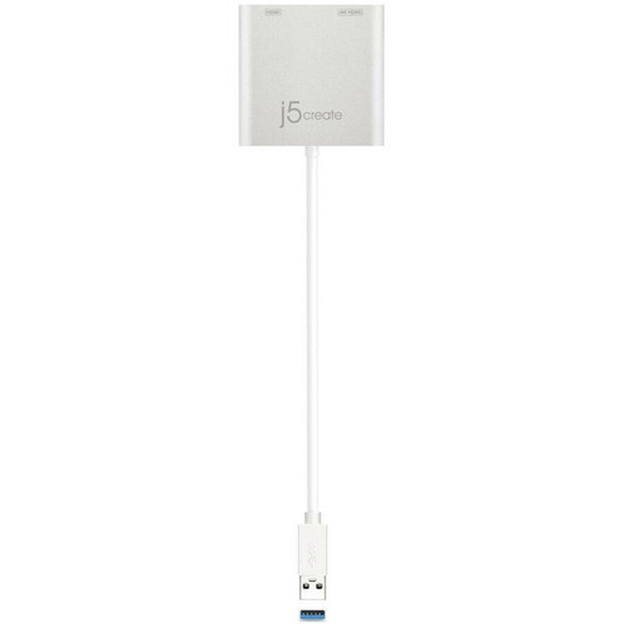 j5 create JUA365 USB 30 to Dual HDMI Multi-Monitor Adapter - 1 Pack - 1 x Type A USB 30 USB Male - 2 x HDMI Type A Digital Female JUA365