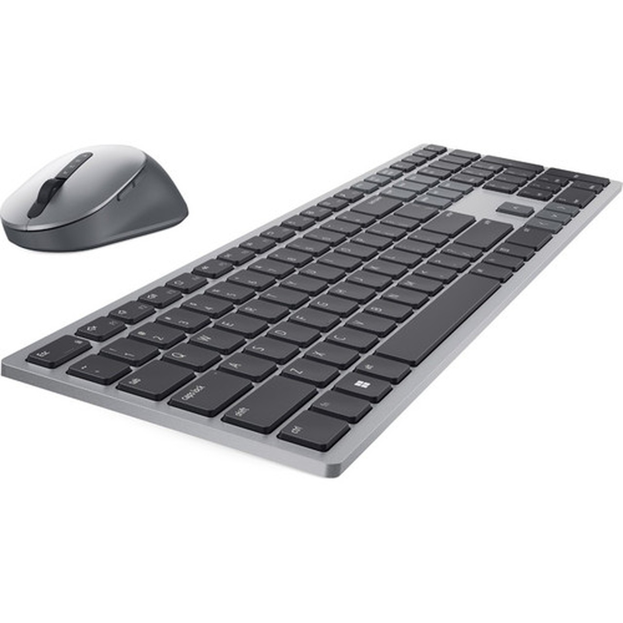 Dell Premier KM7321W Keyboard  Mouse - USB Scissors Wireless BluetoothRF 50 240 GHz Keyboard - Titan Gray - USB Wireless Mouse - - KM7321WGY-CNM