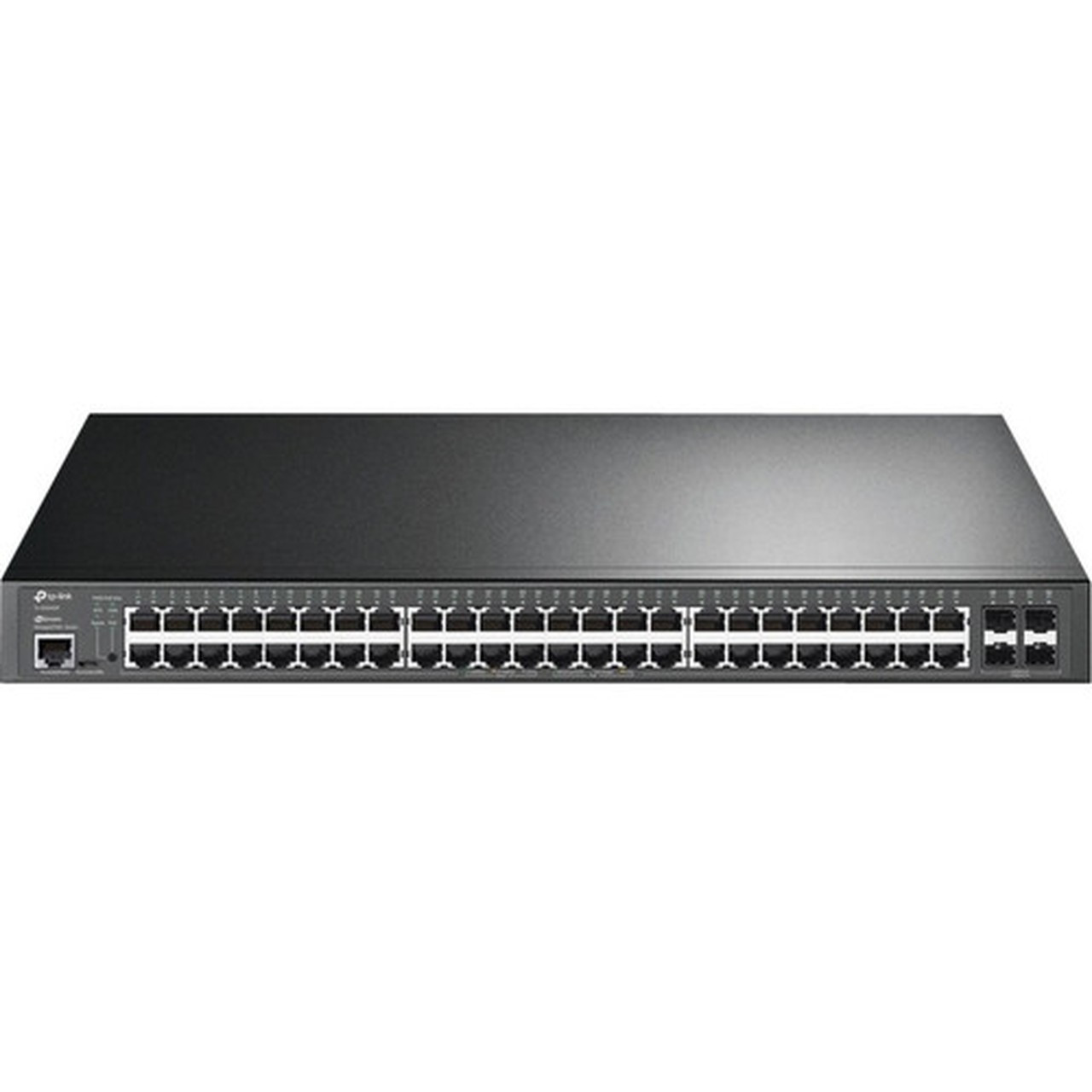 TP-Link JetStream TL-SG3452P Ethernet Switch - 48 Ports - Manageable - 3 Layer Supported - Modular - 4 SFP Slots - 5250 W Power - 384 TL-SG3452P