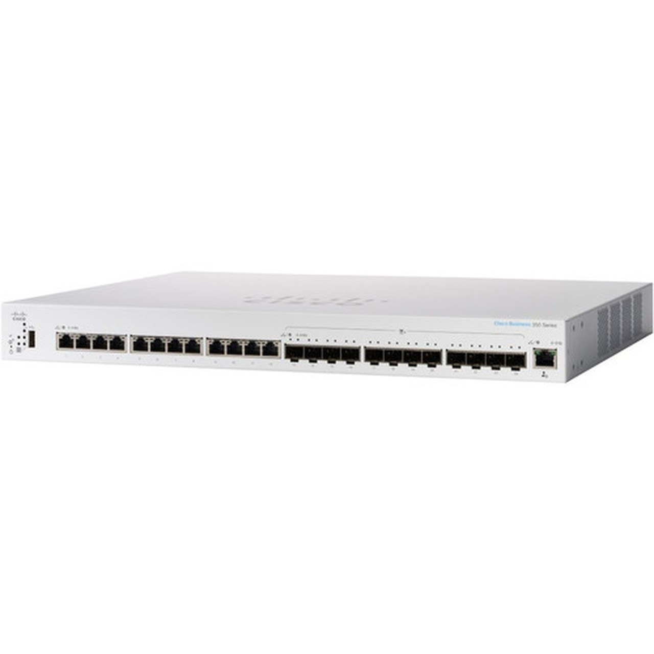 Cisco Business 350-24XTS Managed Switch - 12 Ports - Manageable - 3 Layer Supported - Modular - 8020 W Power Consumption - Optical - CBS350-24XTS-NA