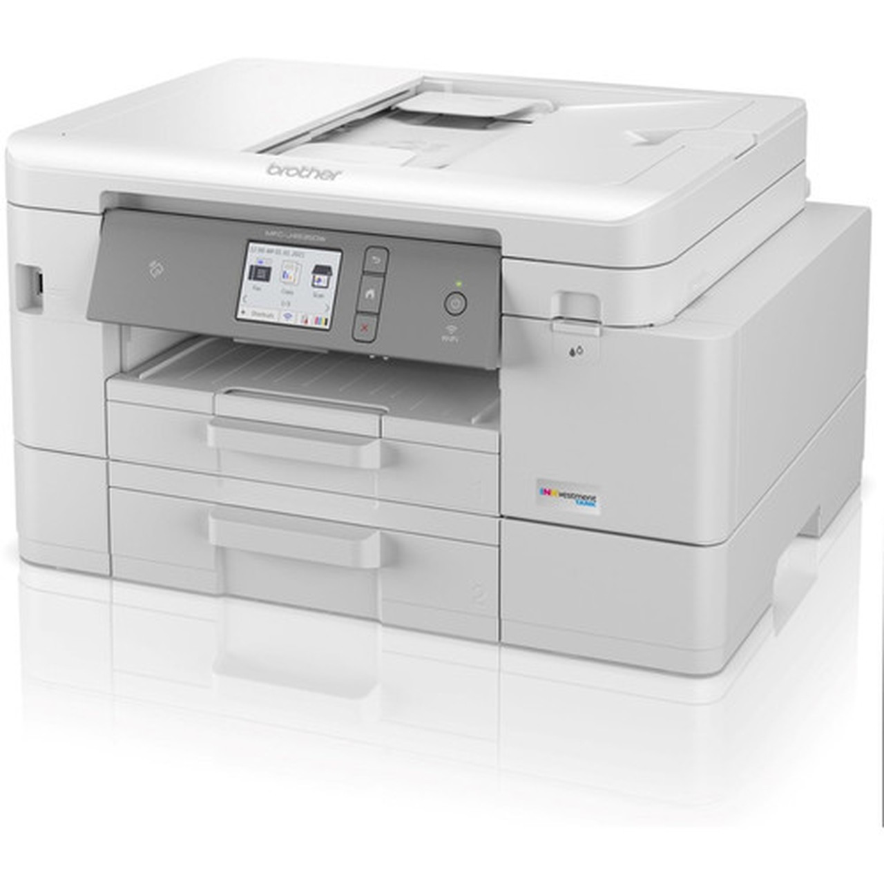 MFC-J4535DW INKvestment Tank All-in-One Multifunction Colour Inkjet Printer - CopierFaxPrinterScanner - 4800 x 1200 dpi Print - - - MFCJ4535DW