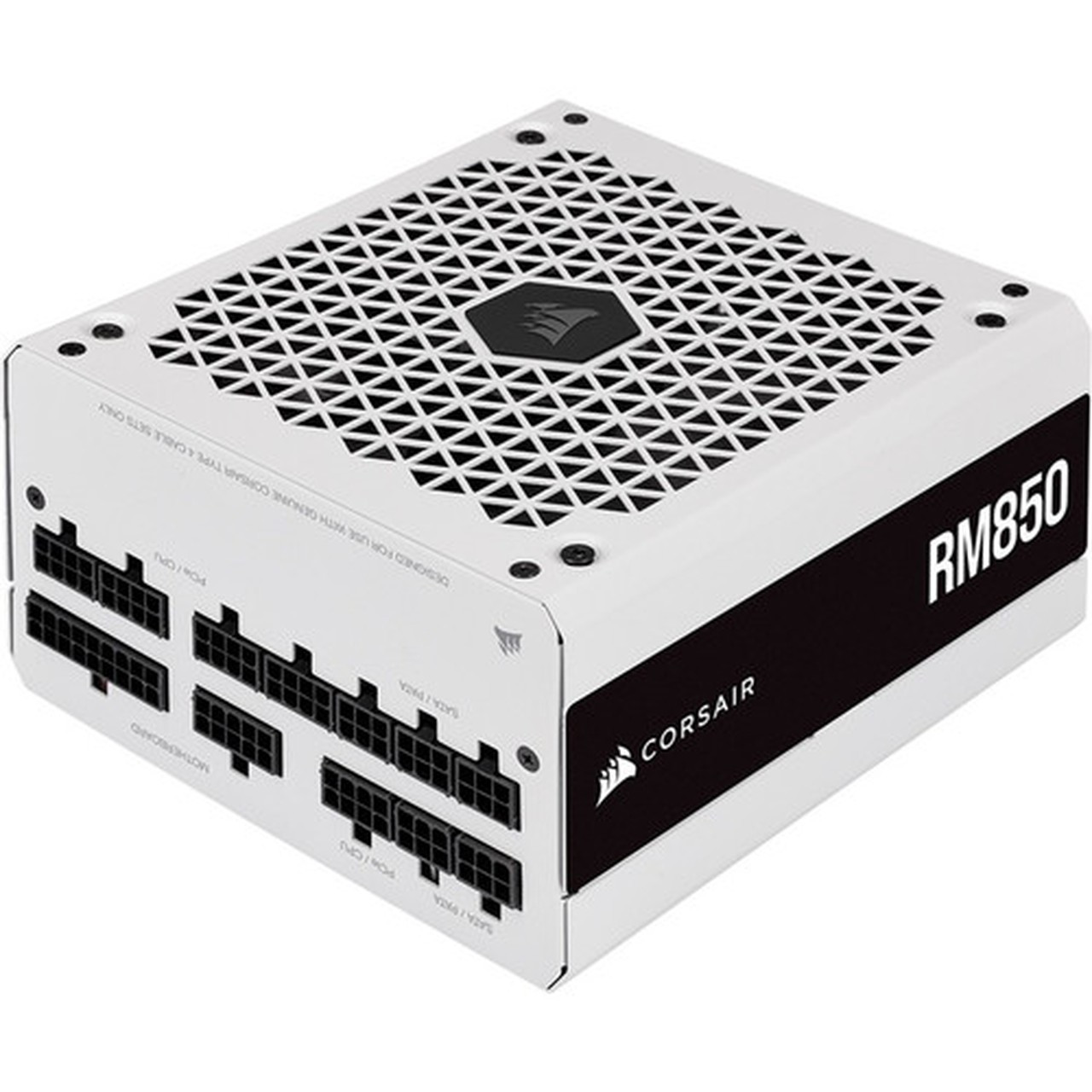 Corsair RM White Series RM850 - 850 Watt 80 PLUS Gold Fully Modular ATX PSU - Internal - 120 V AC 230 V AC Input - 33 V DC  20 A 5 CP-9020232-NA