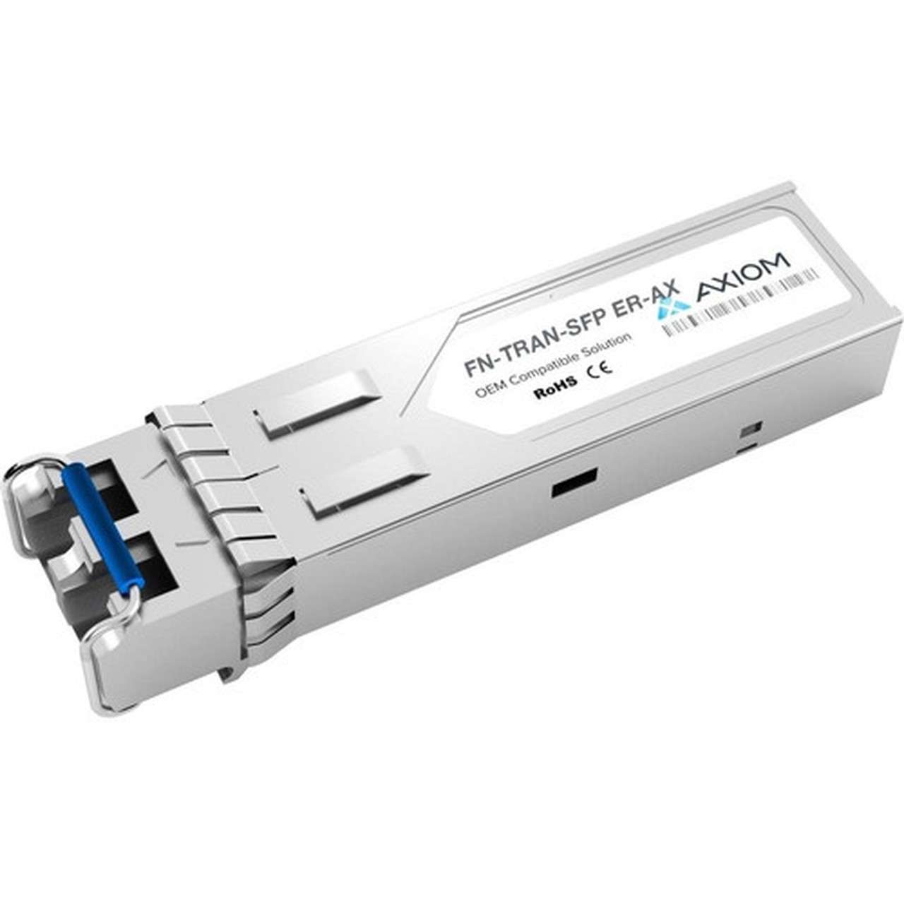 Axiom 10GBASE-ER SFP Transceiver for Fortinet - FS-TRAN-SFPER - For Optical Network Data Networking - 1 x 10GBase-ER Network - - FN-TRAN-SFPER-AX