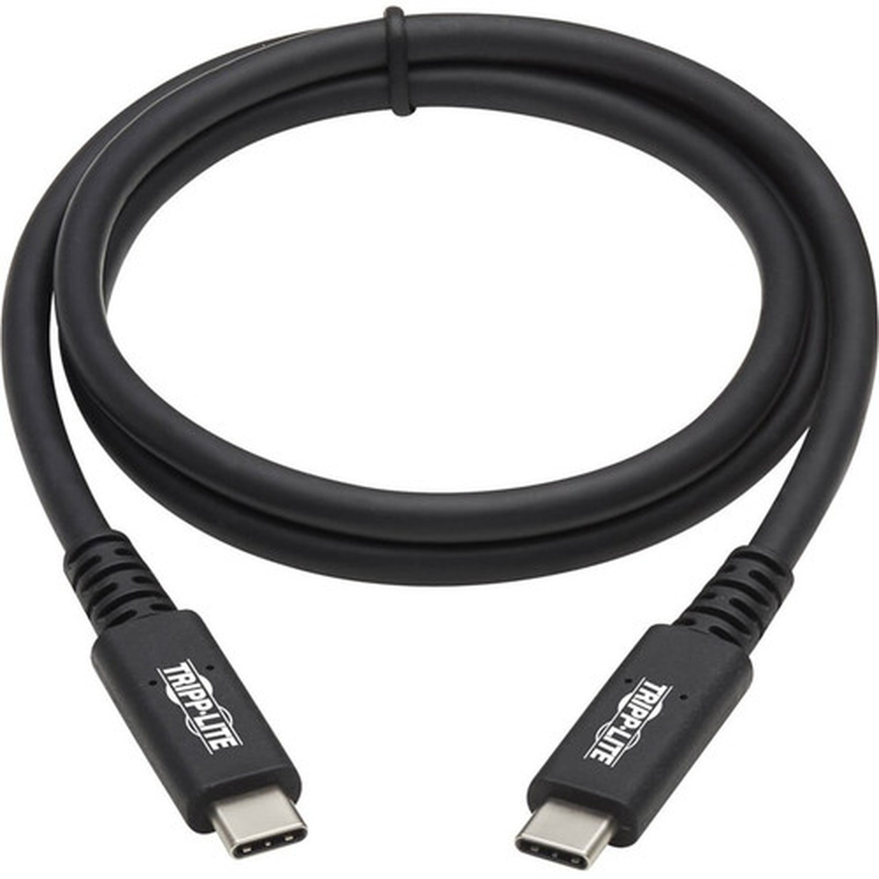 Tripp Lite USB4 40Gbps Cable MM-USB-C 8K 60 Hz 100W PD Charging Black 31 in08 m - 26 ft Thunderbolt 3 Data Transfer Cable U520-31N