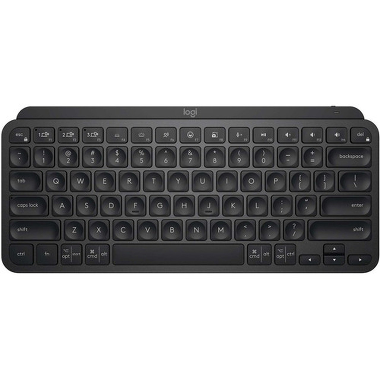 Logitech MX Keys Mini Minimalist Wireless Illuminated Keyboard Compact Bluetooth Backlit USB-C Compatible with Apple macOS iOS 920-010475