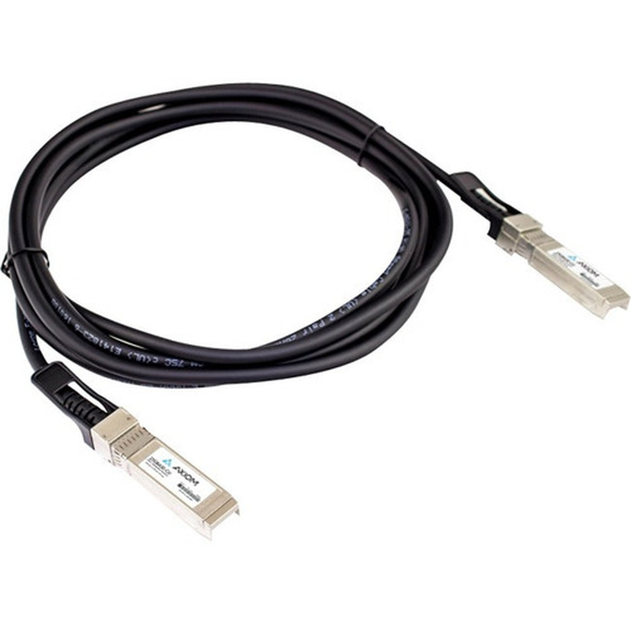 Axiom 25GBASE-CU SFP28 Passive DAC Twinax Cable Extreme Compatible 3m - 98 ft Twinaxial Network Cable for Network Device - First End 10521-AX