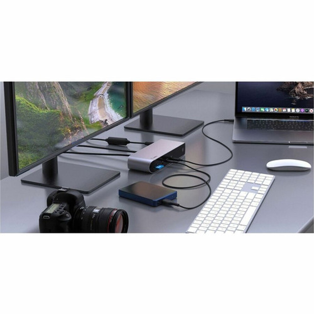 Belkin Thunderbolt 4 Laptop Docking Station - USB C Hub - USB C Docking Station for MacBook  Windows 90W Power Delivery Single 8K INC006TTSGY