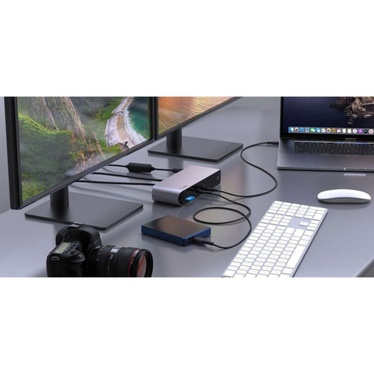 Belkin Thunderbolt 4 Laptop Docking Station - USB C Hub - USB C Docking Station for MacBook  Windows 90W Power Delivery Single 8K INC006TTSGY